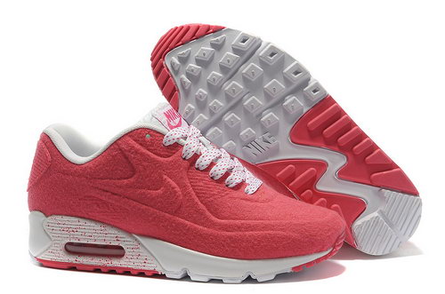 Nike Air Max 90 Vt Women White Pink Running Shoes Czech